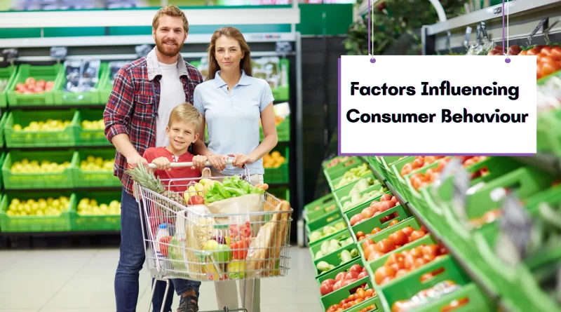 Factors Influencing Consumer Behavior